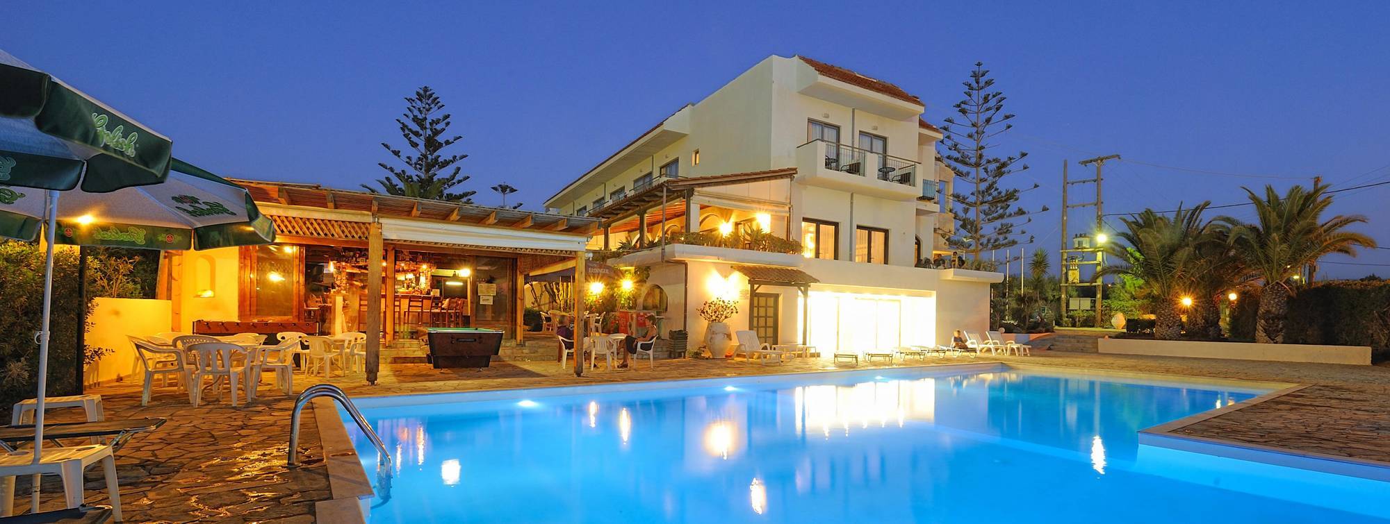 Oasis Beach Hotel - Adults Only Аниссарас Экстерьер фото